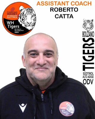 Roberto - Assistant Coach da Genova. Con noi dal 2009 - memorabili presenze in Olanda. Tigers Nati Per Vincere #whtigersbz #powerchairhockey #natipervincere